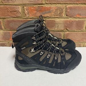 Maelstrom Black/Olive Adventurer Mid Waterproof Hiking Boot Size 8.5 NEW